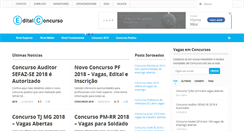 Desktop Screenshot of editalconcurso.com