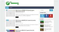 Desktop Screenshot of editalconcurso.net